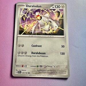 duraludon - 129/191 (common) — pokemon: surging sparks